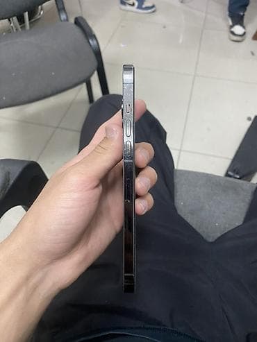 iphone 12 pro max ош: IPhone 12 Pro Max, Б/у, 128 ГБ, Графит, Кабель, Чехол, Защитное стекло, 89 % — 2
