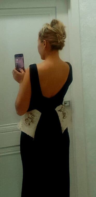 платье с пайетками большого размера: Повседневное платье, Турция, Осень-весна, Длинная модель, Турецкое, M — 6