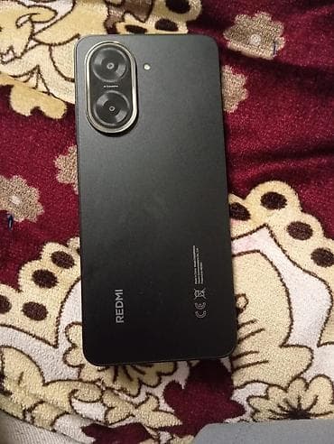 Apple iPhone: Redmi, Redmi A5, Б/у, 128 ГБ, цвет - Черный, 2 SIM — 1