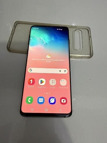 samsung a10s: Samsung Galaxy S10, Б/у, 128 ГБ, цвет - Черный — 4