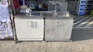 купить столешницу для кухни: Кухонная мойка ош размеры: 50*80 ( без смесителя 3000, со сместителем — 1