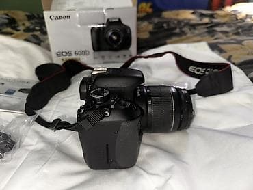 обьектив canon: Зеркальная камера Canon EOS 600D (Kit) Комплектация по фото: - Тушка — 6