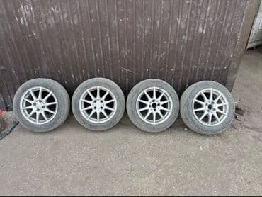 диски внедорожник: Колеса в сборе 175 / R 15, Зима, Б/у, Легковые, отверстий - 4 — 1