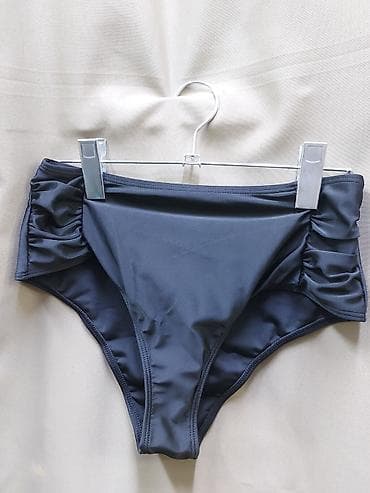 спортивный раздельный купальник: Раздельный купальник, Высокая талия, M — 4