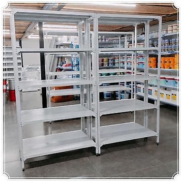 Соода жабдуулары: Архивный стеллаж, полочный стеллаж, металлический стеллаж для хранения — 9