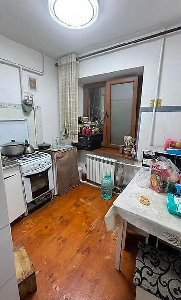 Недвижимость: 3 комнаты, 56 м², Пишпек Индивидуалка, 1 этаж, Косметический ремонт — 8