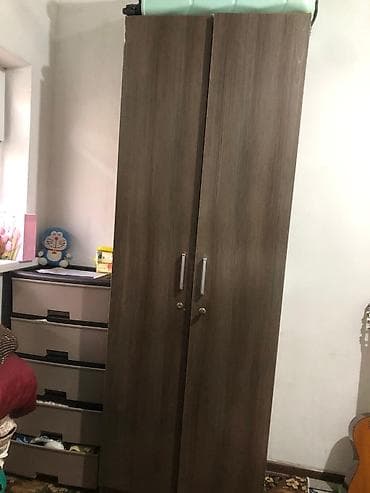 Үй жана бакча: Шифоньерлер, кийидер үчүн шкафтар, Түз, ЛДСП — 1