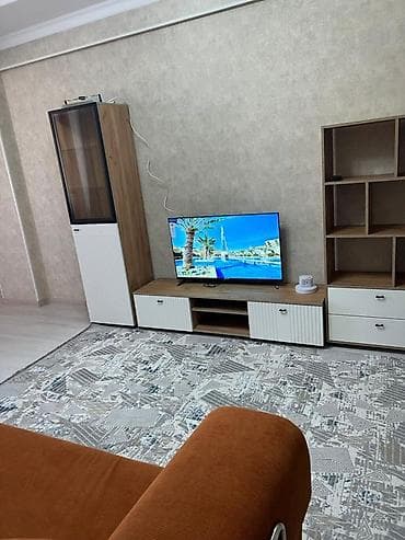 квартира берилет рабочий: 2 комнаты, Риэлтор, Парам без детей, от 6 месяцев, С мебелью полностью — 4