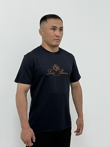 одежда сажда: Мужская футболка, M, L, XL, Loro Piana, Новый, цвет - Белый, Самовывоз, Бесплатная доставка, Платная доставка — 4