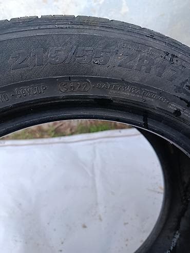 shevrole volt: Шины 215 / 55 / R 17, Лето, Б/у, 1 шт, Легковые, Корея — 4