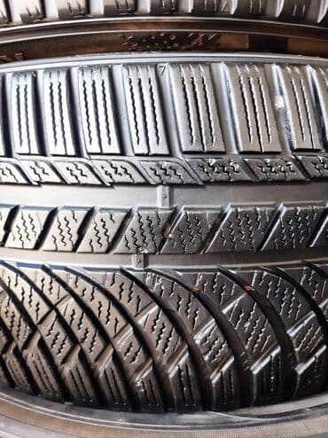 бу шины на матиз: Шины 245 / 45 / R 17, Зима, Б/у, Пара, Корея, Kumho — 3