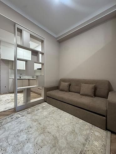 3: 1 комната, 35 м², Кок-Жар мкр Элитка, 3 этаж, Евроремонт — 4