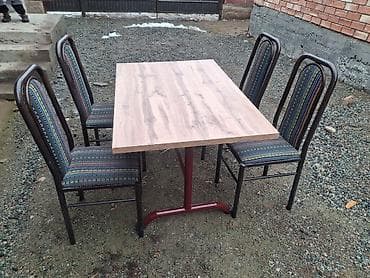 швейный стул: Кухонный стол и стул, цвет - Коричневый — 4