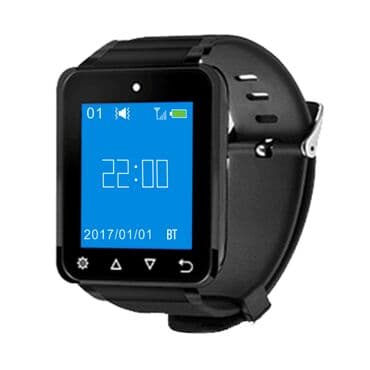 smart sensor: Сенсорные часы официанта, персонала (черные) - CAT01 НА РУССКОМ — 1