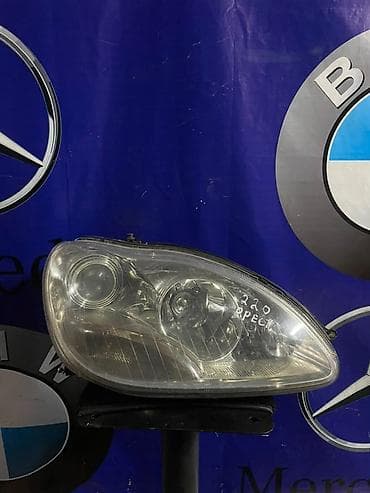 фара w220: Передняя правая фара Mercedes-Benz 2004 г., Б/у, Оригинал, Япония — 1