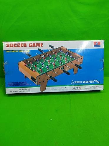 пол для детской площадки: Футбол игра настольная🌟 Комплектация товара: футбольное поле, по 9 — 4