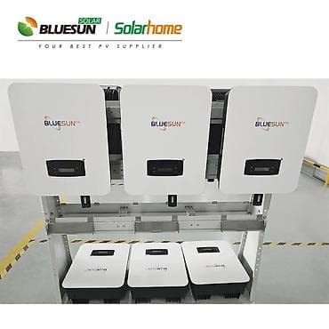 солнечные батареи: Солнечная электростанция BLUESUN — комплект для автономного/гибридного — 5