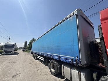 трал низкорамный: Прицеп, Kogel, Шторный — 2