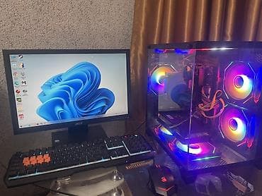 asus rog 4: Компьютер, ядер - 4, ОЗУ 8 ГБ, Игровой, Intel Core i5, NVIDIA GeForce RTX 3060, HDD + SSD — 1