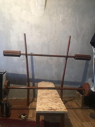 Лыжалар: Продам штанги сома дельный одна 45 кг, второй 25 кг. Продам с — 3