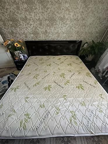 дф: Двуспальная кровать с матрасом Aloe Vera - Размер спального места — 2