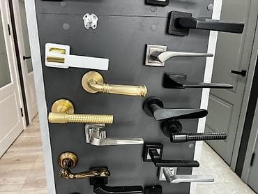 врезные ручки для кухонной мебели: Дверная ручка, Для межкомнатных дверей, Металлические, Без установки — 1