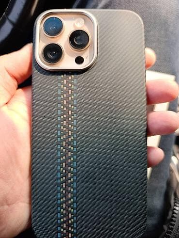 Apple iPhone: IPhone 16 Pro Max, 256 ГБ, White Titanium, Чехол, 93 % — 2