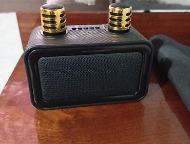 портативные колонки mobei: Портативная Bluetooth-акустика с двумя верхними динамиками в золотых — 3