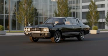 двигатель на виндом: Nissan : 1977 г., 2.5 л, Автомат, Бензиновая, Седан — 1