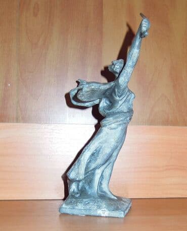 продажа статуэток: Статуэтка "Родина - Мать, Волгоград", силумин, высота 18см — 4