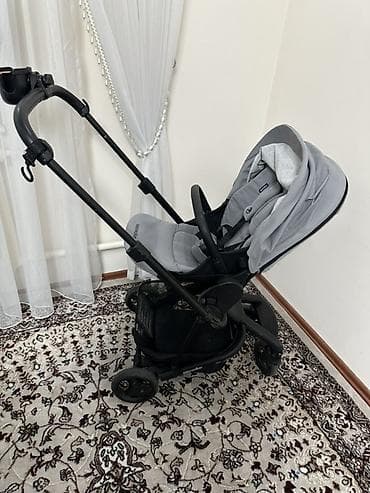 Коляски: Коляска, Easywalker, цвет - Серебристый, Б/у, Самовывоз — 4