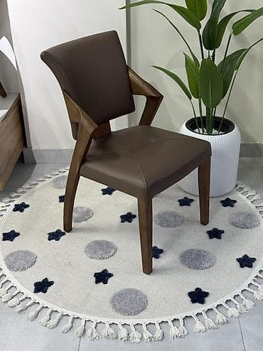 деревянные ручки: Стул для кухни, Новый, Дерево, В рассрочку, цвет - Коричневый — 2