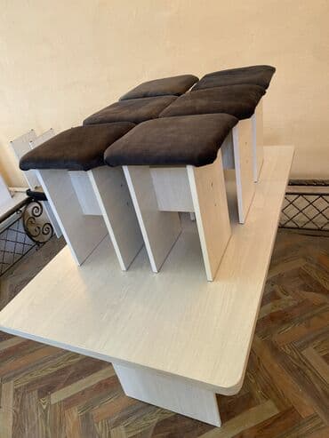 Столдор: Ашкана үчүн үстөл, Жаңы, Тик бурчтуу, Бүктөлбөгөн — 3