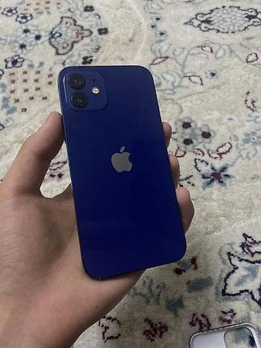 pixel 9a: IPhone 12, 128 ГБ, Синий, Чехол — 3