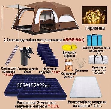скатеры: ⛺️АРЕНДА КЭМПИНГ НАБОРА! 🏕️ ВСЁ ДЛЯ ОТДЫХА НА ПРИРОДЕ — 2990 — 4