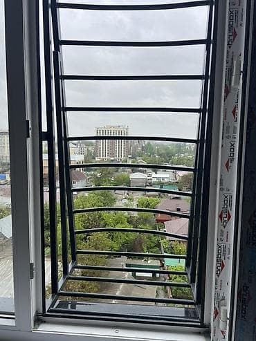 керамические цветочные горшки: Решетки для окон, Сварные, На заказ, Бесплатная установка — 3