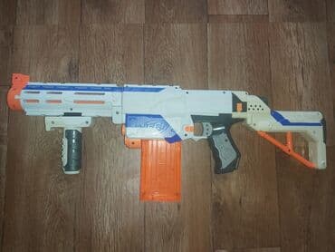 Nerf автомат рабочий, не оригинал.500 сом