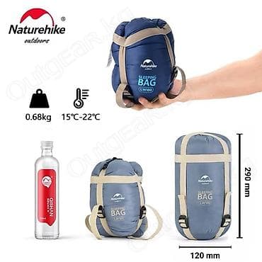 растяг: 🟠 Спальный мешок Naturehike LW180 🟠 ⠀ Спальник-конверт из серии LW180 — 6
