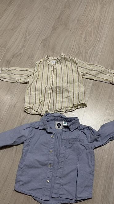 Балдардын башка кийимдери: Балдар топиги, көйнөк, түсү - Көгүлтүр, Колдонулган — 2