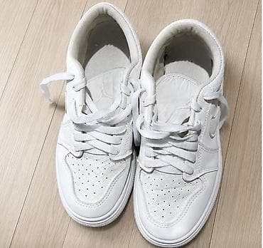 retro 4: Кроссовки, 40, Air Jordan, Б/у, цвет - Белый, Самовывоз, Платная доставка — 1