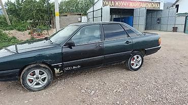Унаа: Audi 100: 1987 г., 2.3 л, Кол менен иштөөчү, Бензин, Седан — 5