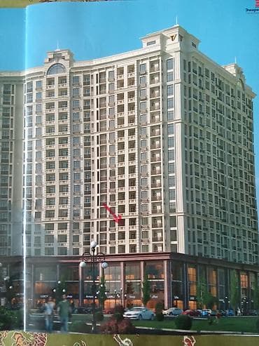 ата тюрк парк: 1 комната, 57 м², 6 этаж, ПСО (под самоотделку) — 1