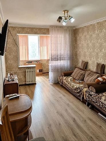 Кыймылсыз мүлк: 2 бөлмө, 43 м², 4-мкр 104-серия, 4 кабат, Евро оңдоо — 1