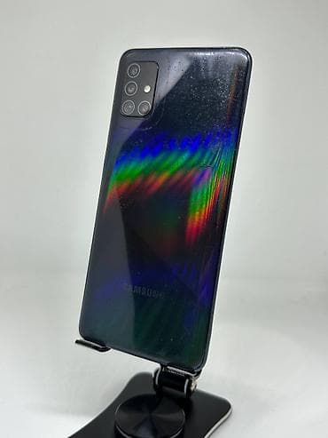 samsung galaxy a71: Samsung Galaxy A51, Б/у, 128 ГБ, цвет - Синий, 2 SIM — 2
