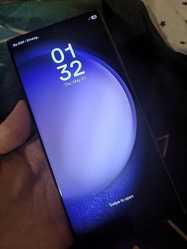 samsung 24 ultra: Samsung Galaxy S23 Ultra, Б/у, 256 ГБ, цвет - Черный, eSIM — 1