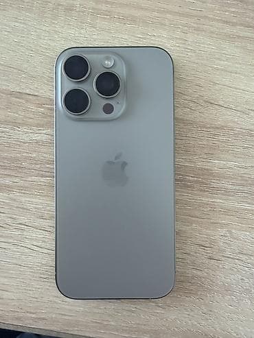 iphone s6: IPhone 16 Pro, Б/у, 256 ГБ, Natural Titanium, Чехол, Кабель, Коробка, 90 % — 2