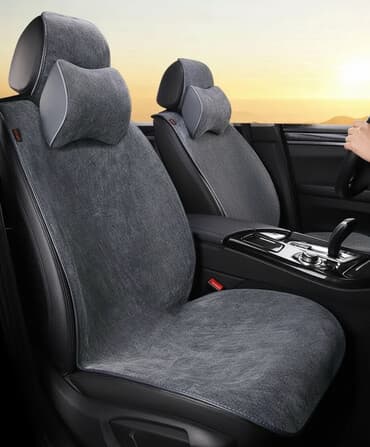 пошив поликов: Чехлы Тканевые, цвет - Серый, Новый, Платная доставка, Самовывоз — 2