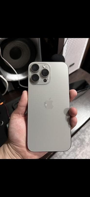IPhone 16 Pro Max, Natural Titanium, Коробка, 93 %
