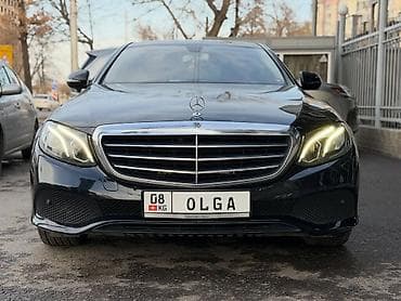 bmv e32: Mercedes-Benz E-Class: 2018 г., 2 л, Автомат, Бензин, Лимузин — 1