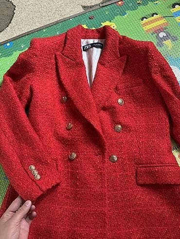 бу чехол: Пиджак, Блейзер, Букле, Двубортная модель, M — 5